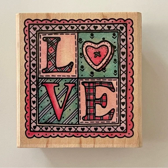 Mary Engelbreit Ink Stamps (3) and LOVE Ink Stamp - Picture 13 of 15